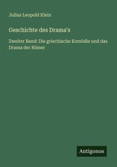 Cover Geschichte des Drama's