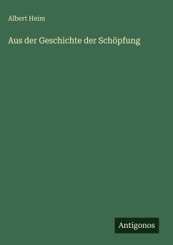 Cover Aus der Geschichte der Schöpfung