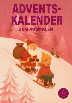 Adventskalender zum ausmalen