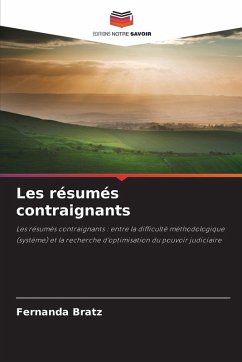 Cover Les résumés contraignants