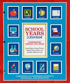 Cover School Years Scrapbook