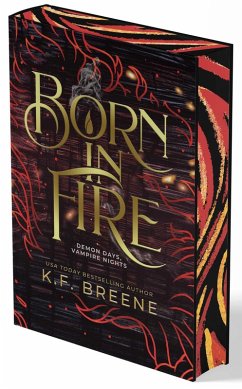 Cover Born in Fire (Demon Days, Vampire Nights, Book 1)