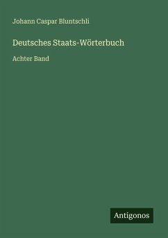 Cover Deutsches Staats-Wörterbuch