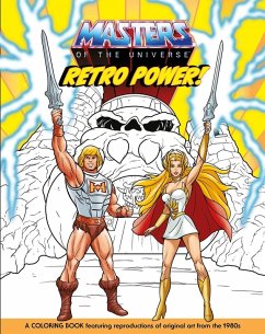 Cover Masters of the Universe: Retro Power! Coloring Book