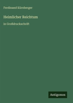 Heimlicher Reichtum - Kürnberger, Ferdinand