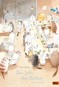 Cover Das Jahr der Katzen. Ein Wimmelbuch