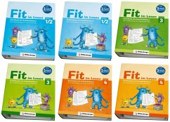 Paket - Fit im Lesen - Komplettbezug. Arbeitsblätter zum Lesetraining und Leseverständnis Klasse 1 - 4 Cover Paket - Fit im Lesen - Komplettbezug. Arbeitsblätter zum Lesetraining und Leseverständnis Klasse 1 - 4
