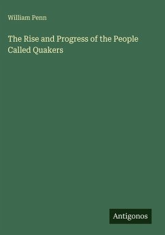 Cover The Rise and Progress of the People Called Quakers