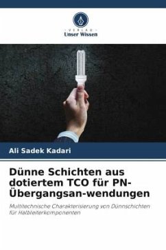 Cover Dünne Schichten aus dotiertem TCO für PN-Übergangsan-wendungen