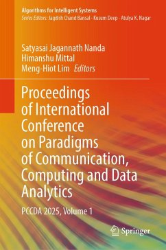 Proceedings of International Conference on Paradigms of Communication, Computing and Data Analytics (eBook, PDF)