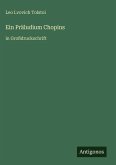 Ein Präludium Chopins Ein Präludium Chopins