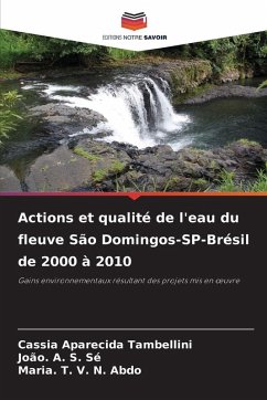 Cover Actions et qualité de l'eau du fleuve São Domingos-SP-Brésil de 2000 à 2010