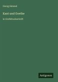 Kant und Goethe Kant und Goethe
