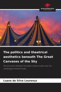 The politics and theatrical aesthetics beneath The Great Canvases of the Sky Cover The politics and theatrical aesthetics beneath The Great Canvases of the Sky