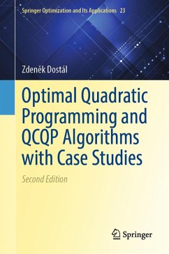 Cover Optimal Quadratic Programming and QCQP Algorithms with Applications (eBook, PDF)