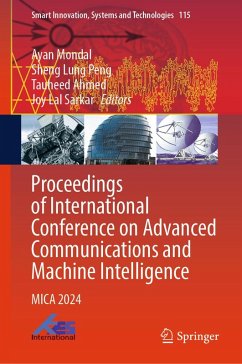 Cover Proceedings of International Conference on Advanced Communications and Machine Intelligence (eBook, PDF)