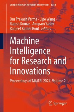 Cover Machine Intelligence for Research and Innovations (eBook, PDF)