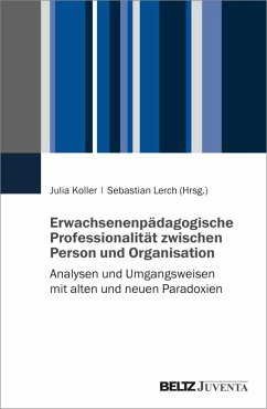Cover Erwachsenenpädagogische Professionalität zwischen Person und Organisation (eBook, PDF)