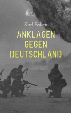 Cover Anklagen gegen Deutschland (eBook, ePUB)