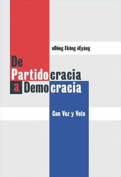Cover De Partidocracia a Democracia con voz y voto (eBook, ePUB)