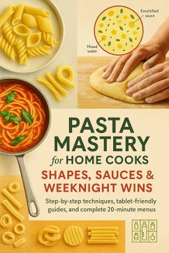 Cover Pasta Mastery for Home Cooks: Shapes, Sauces & Weeknight Wins (eBook, ePUB)