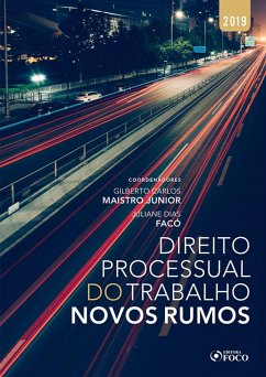 Cover Direito processual do trabalho: novo rumos - 1ED - 2019 (eBook, ePUB)
