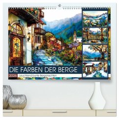 Cover Die Farben der Berge (hochwertiger Premium Wandkalender 2026 DIN A2 quer), Kunstdruck in Hochglanz