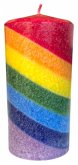 Kerze "Rainbow"