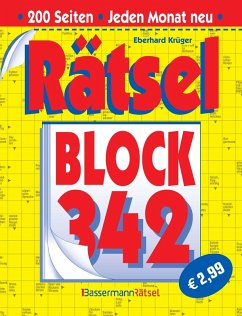 Cover Rätselblock 342 (5 Exemplare à 2,99 EUR)