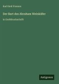 Der Bart des Abraham Weinkäfer