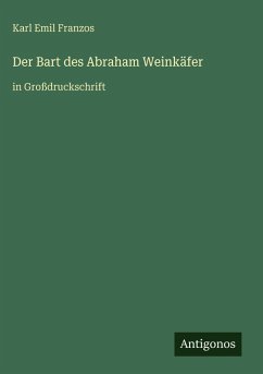 Cover Der Bart des Abraham Weinkäfer