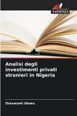 Analisi degli investimenti privati stranieri in Nigeria