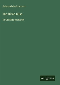 Cover Die Dirne Elisa