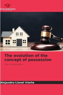 Cover The evolution of the concept of possession