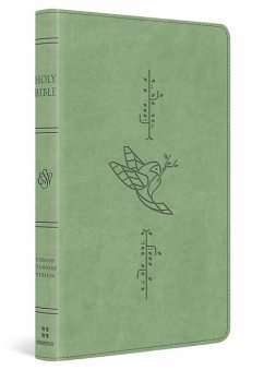 Cover ESV Kid's Bible, Thinline, Red Letter (Trutone, Light Green, Bird of the Air Design)