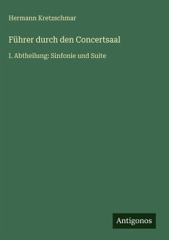 Cover Führer durch den Concertsaal