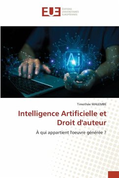Cover Intelligence Artificielle et Droit d'auteur