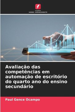Cover Avaliação das competências em automação de escritório do quarto ano do ensino secundário