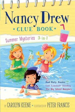 Cover Nancy Drew Clue Book Summer Mysteries 3-In-1