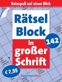 Rätselblock in großer Schrift 142 (5 Exemplare à 2,99 EUR) Rätselblock in großer Schrift 142 (5 Exemplare à 2,99 EUR)