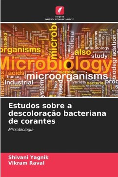 Cover Estudos sobre a descoloração bacteriana de corantes