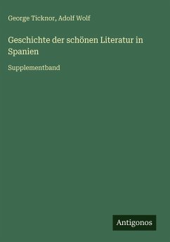 Cover Geschichte der schönen Literatur in Spanien