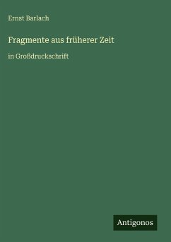 Cover Fragmente aus früherer Zeit