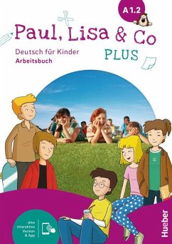 Cover Paul, Lisa & Co PLUS A1.2. Arbeitsbuch plus interaktive Version