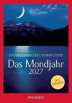 Cover Das Mondjahr 2027 - s/w Taschenkalender