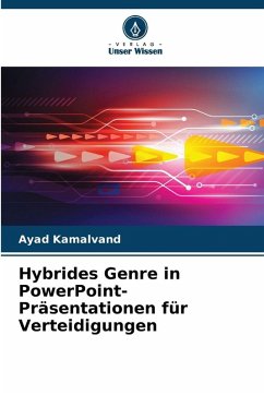 Cover Hybrides Genre in PowerPoint-Präsentationen für Verteidigungen