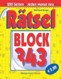 Cover Rätselblock 343 (5 Exemplare à 2,99 EUR)