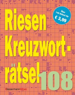 Cover Riesen-Kreuzworträtsel 108 (5 Exemplare à 3,99 EUR)