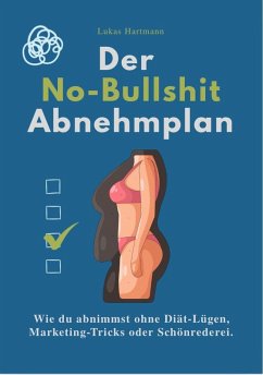 Cover DER NO-BULLSHIT ABNEHMPLAN
