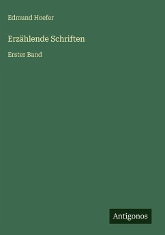 Cover Erzählende Schriften